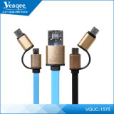 Flat USB Data Mobile Phone Charging Cable for iPhone\iPad\iPod